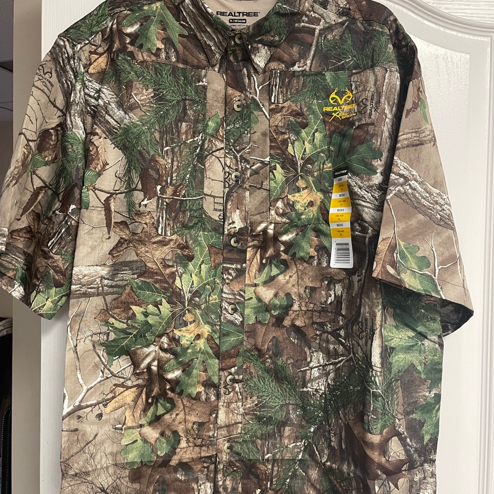Realtree Men's XL Camouflage Shirt